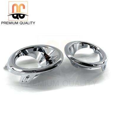 China Inlet Chrome front bumper luxury original replace posittion fog light cover for Patrol Y61 for sale