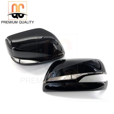 China Good Quality Upgrade Decoration Hot Sale Dubai Market Black Car Mirror Cover Replacement For LX570 for sale