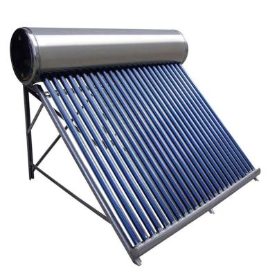 China Compact Hotel Pressure Thermosiphon Evacuated Tube Solar Water Heater for sale