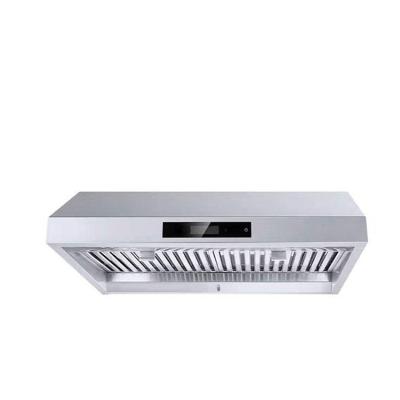 China Hotel Stainless Steel Kitchen Hood Cooker Chimney Range Hood for sale