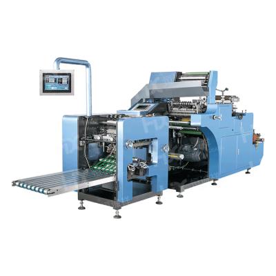 China Printing Shops Self Adhesive Label Paper Slitting And Folding Machine for sale