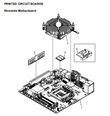 China ATM reserveonderdelen NCR-moederbord 445-0750199 MODERBOARD, INTEL ATOM D2550, MINI-ITX, 