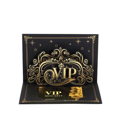 China Custom Paper Cut China Business Gift VIP 3d Pop Up Card for sale