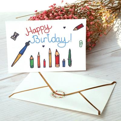 China Different Europe Decoration Set Bulk Design Greeting Birthday Cards for sale