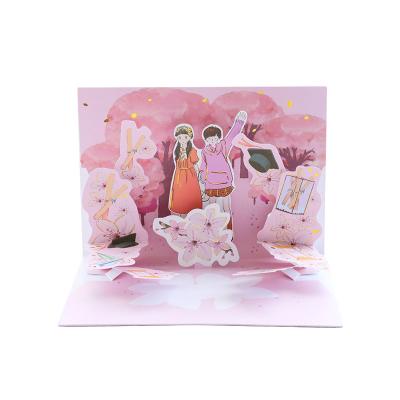 China All Creative Handmade Gift Classmates Graduation Invitation Card for sale