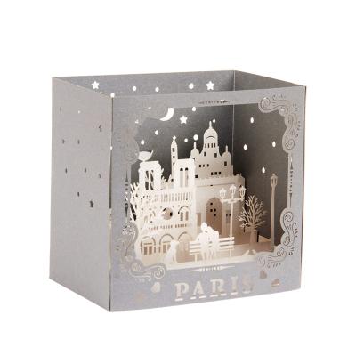 China Japan Paris Auto Greeting Card for Him for sale