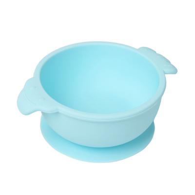 China XLEE Sustainable BPA Free Easy -and- To Clean Silicon Bowl Baby Silicone Baby Bowl Baby Bowls for sale