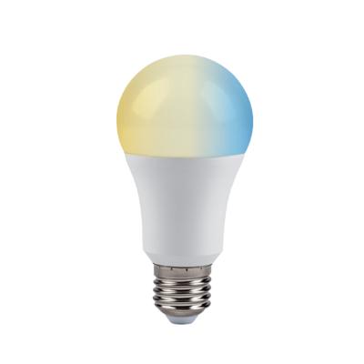 China E27 Residential Energy Saving Three Color Temperature SMD 9W LED Plastic Light Bulb for sale