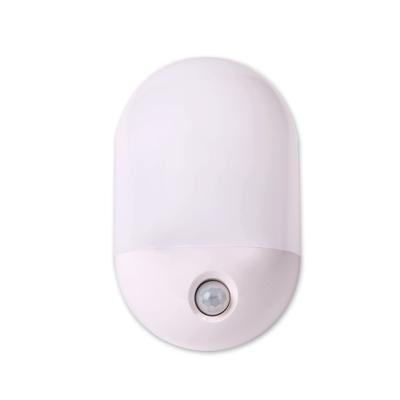 China Small Modern Mini Dusk to Dawn Automatic CDS LED Plug In Night Light, Toilet Use PIR Motion Sensor LED Night Light for sale