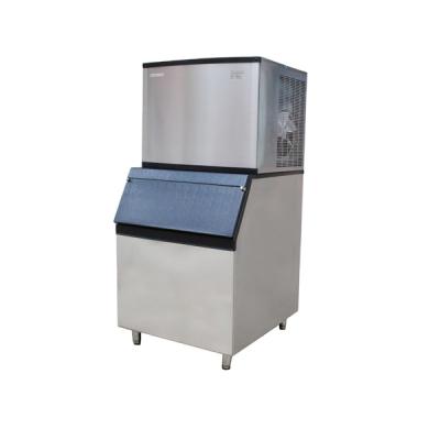 China Hotels Donper Largest Production Use Commercial Cube Ice Maker With Bin ZF252 252KG/Day for sale