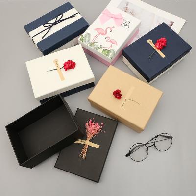 China Wholesale Recyclable For Clothing Jewelry Skin Care Makeup Package Rose Luxury Gift Packaging Box For Gift Packing for sale