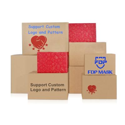 China 3/5 Layer Recyclable Logo Blue Caixa De Papelao Low Moq Custom Shipping Boxes Custom Shipping Boxes for sale