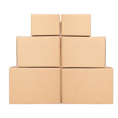 China High Quality Recyclable Customized Eco-Friendly Brown Cardboard Mailing Corrugated Paper Box Packaging Box for sale