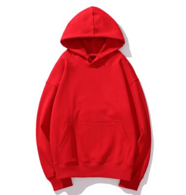 China Anti-pilling Fleece Lined Plain Custom Mens Hoodies Thick Oversized Christmas Hoodies Unisex Hoodies for sale