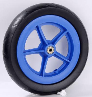 China Plastic stroller wheell wheel 12