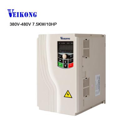 China Textile 380v 400v 440v 480v 7.5kw 10hp 50hz-60hz VFD Inverter for sale