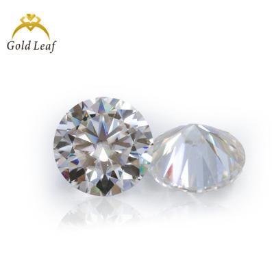 China Wholesale Price Goldleaf Moissanite Big Size Stone D-VVS1 Color Game or Fire Around Diamond Cut Moissanite for sale