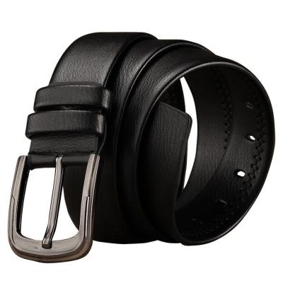 China Hot Simple Comfortable Style Men's Casual Belt Pin Buckle Belt Korean Fashion Men's Belt Pants Wholesale for sale