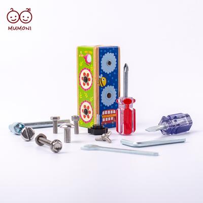 China Light and Compact Superior Busy Game Toy Metal Repair Engineer New Children's Creative Screwdriver Toy for sale