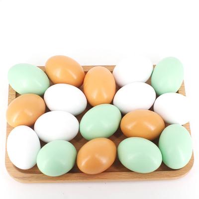 China Wooden DIY Kids Eco-friendly Material Toy Teaching Aids Simulate Eggs Toy For Kids Gift for sale