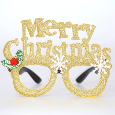 China Fashionable Christmas Series Party Glass Halloween Decoration Happy Christmas Glasses for sale