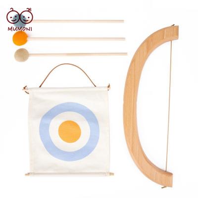 China The arrow here is pure safe and cute shooting wooden archery game children's fashion woolen children's game archery sports toy for sale