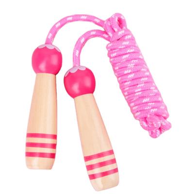 China DIY Practice Wooden Family Interactive Game Indoor And Outdoor Jumping Rope Use Kids Play for sale