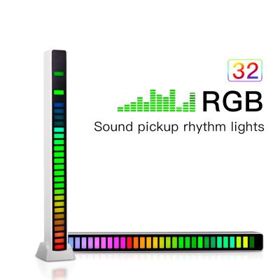 China Factory Wholesale 3D Modern Color Changing Lamp Show Sound Music Pickup Rhythm Recognition Control RGB LED Sound Light Bar for sale