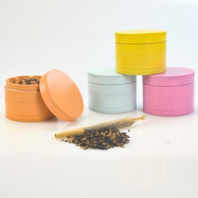 China Wholesale New Dry Herb Grinding Spice Mars Macaron Outdoor Rose Color Other Excellent Touch Herb Grinder for sale