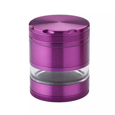 China Portable Steel Grinding Spice and Herb Grinder Custom Aluminum Magnetic Billet Machine Herb Leaf 200g Tobacco Spice Flower for sale