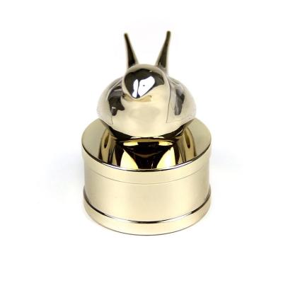 China 3D Magnetic Zinc Alloy Special Animal Car Perfume Cap Custom Logo for sale