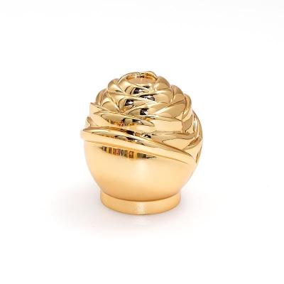 China Custom Perfume Cap Gold-Encrusted  Luxury Cosmetic Packaging Environmental Friendly for sale