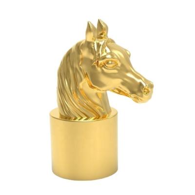 China Centaurs Zinc Alloy Perfume Cap  Gold Plating , Electroplating Process for sale