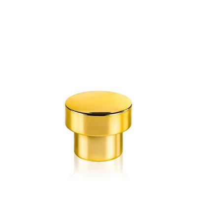 China Customized Luxury Fashion Gold-Plated Perfume Cap Packaging Logo Customization Free Samples for sale