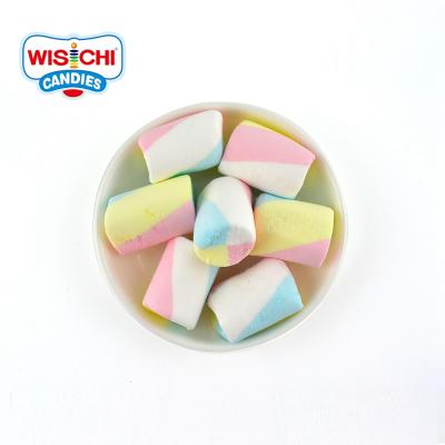 China Free Sample 120g Full Size Cartoon Bag Packed Marshmallow Miss You Brand Colorful Fruity Marshmallow for sale