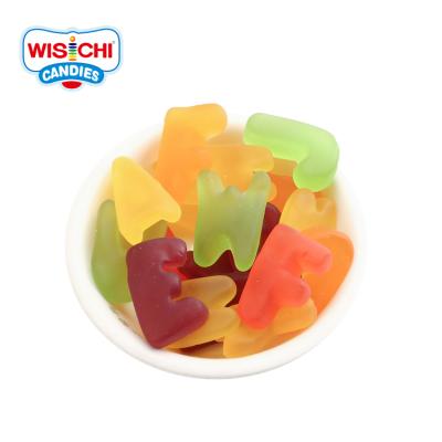 China Natural Vitamin C Apple Cider Free Sample Bulk Colorful 26 Letter Shapes Gummies Fruity Gummy Candy Gummy Candy For Kids for sale