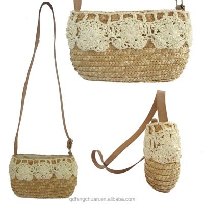 China 2016 Shoulder Bag Fashion Wheat Straw Children Beach Bag for sale