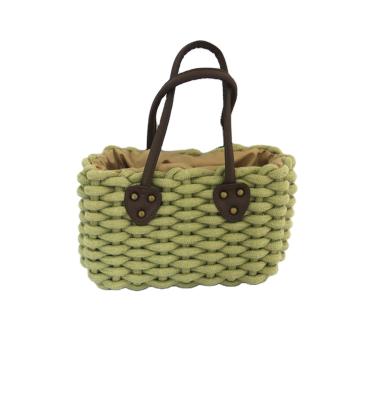 China Lady Alibaba china supplier lady hobo bag cotton rope handbag for home for sale