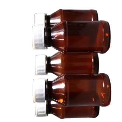 China High Grade Medicine Home Products 65ml Luxury Transparent Amber Sample Bottle for sale