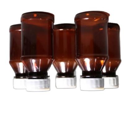 China Medicine Customized Transparent Amber Color 65ml Sample Home Products Bottle for sale