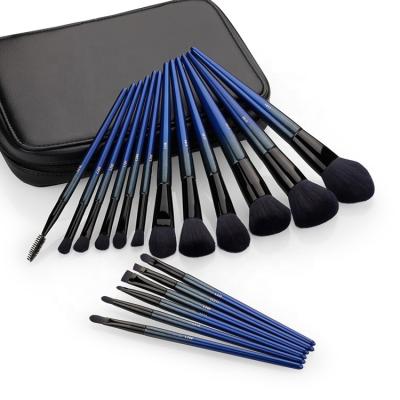 China Now Hot 18pcs Durable Make Up Brush Kit With Cosmetic Pouch Makeup Brush Set for sale