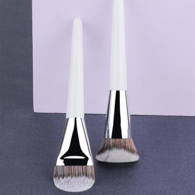 China Large size beveled base private label kabuki flat surface liquid brush makeup brush high quality durable wholesale base for sale