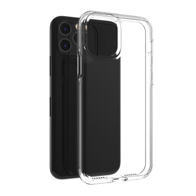 China Hot Selling TPU Shockproof PC High Transparent Clear Mobile Cell Phone Case For iPhone 13 7 8 X XS 11 pro 12 max mini for sale