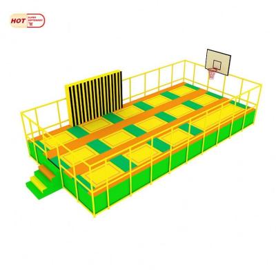 China Eco - Friendly Most Popular Trampoline Large Gymnastic Park With Foam Pit For Kids for sale