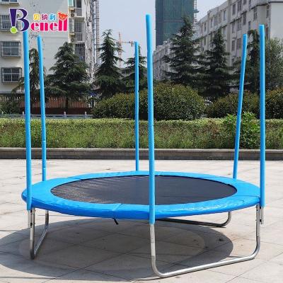 China Eco-friendly 10 feet dark blue indoor trampoline and outdoor profesional sports fitness trampoline for sale