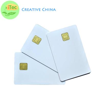 China Smart CPU java card with operating OS high security performance card dual interface card for sale