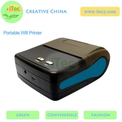 China 80mm Portable Wifi Thermal Receipt Mini Wireless Printer with usb mobile portable printer for sale