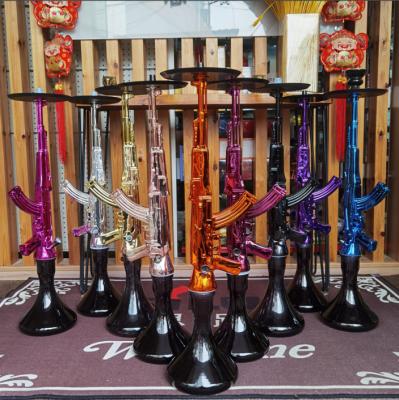 China Wholesale High Quality Hookah ak47 Smooking Shisha ak 47 hookah gun shisha sheesha hookah for sale