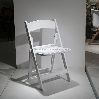 China Modern Hot Sale White Folding Chairs Used Folding Chairs Wholesale Used Folding Resin chair for sale