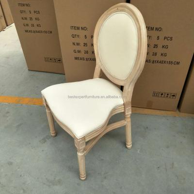 China Modern Modern Events Party Furniture Wood Luis Chair for Party Wedding Hotel Events for sale